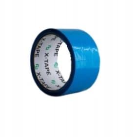 X-TAPE PP akryl pakketape 48 mm x 45 m blå til lager 36 stk.