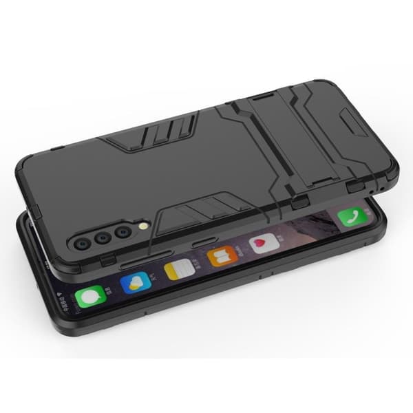 KickStand cover til Samsung Galaxy A50s / A50 / A30s - Sort