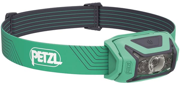 Petzl Actik 450 lm E063AA02 vihreä otsalamppu