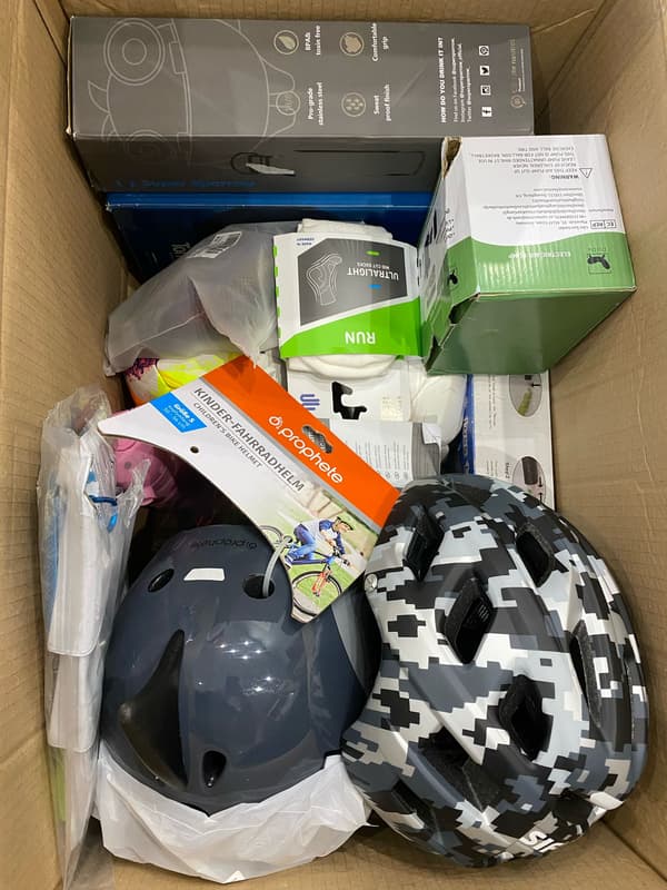 SPORTMIX-PAKET SPORTUTRUSTNING KLÄDER A-Ware, B-Ware