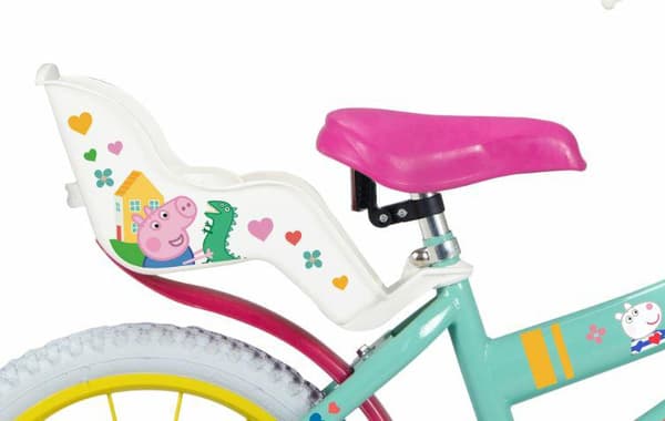 Børnecykel 16 tommer Gurli Gris til piger 5-7 år grøn