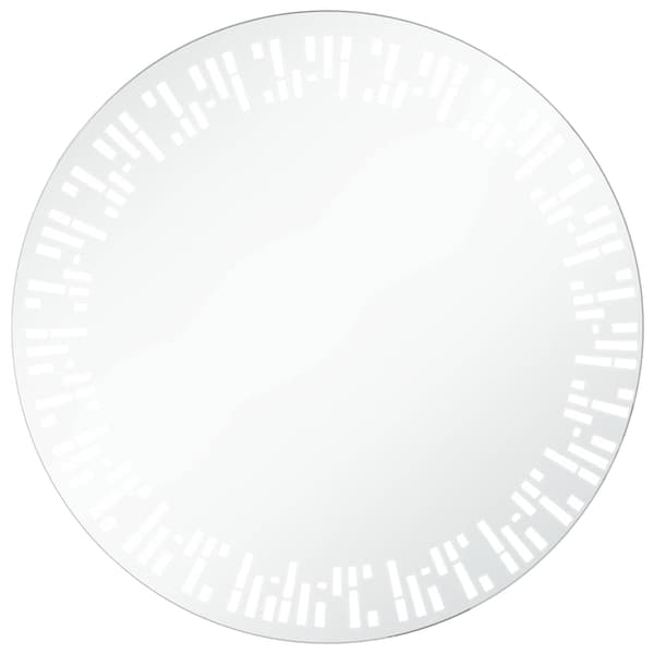 vidaXL Badrumsspegel med LED, 70 cm