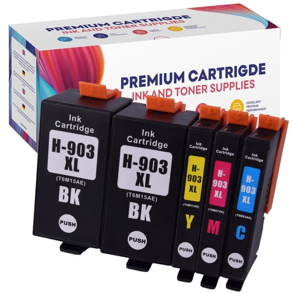5x blæk til HP GP-H903XL CMYKK GP