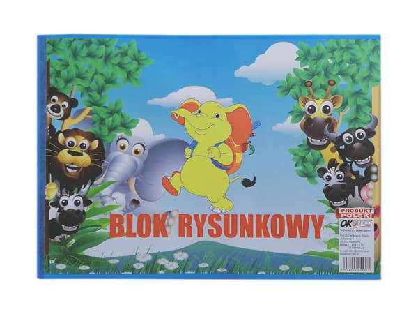 Piirustuslehtiö A4 18 arkkia valkoinen