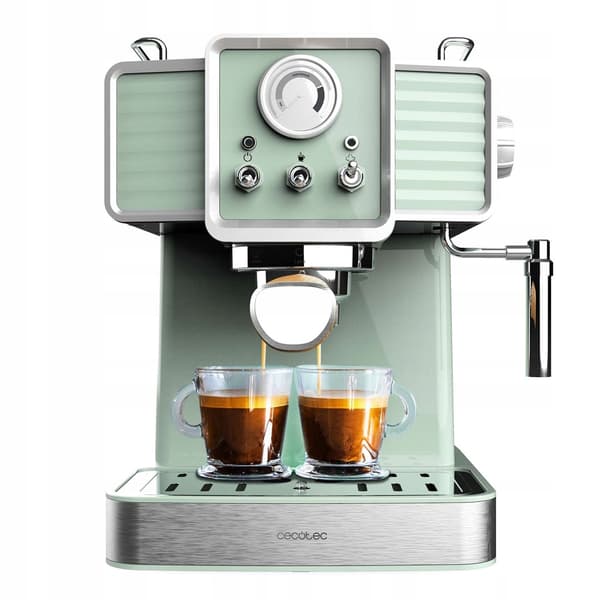 Cecotec Power Espresso 20 Traditionell Ljusgrön Kaffemaskin
