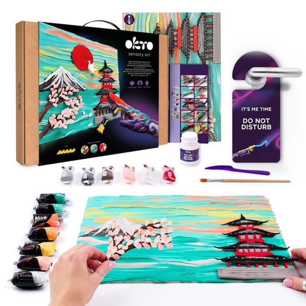 Kreativt kit för 3D-modellering i Japan