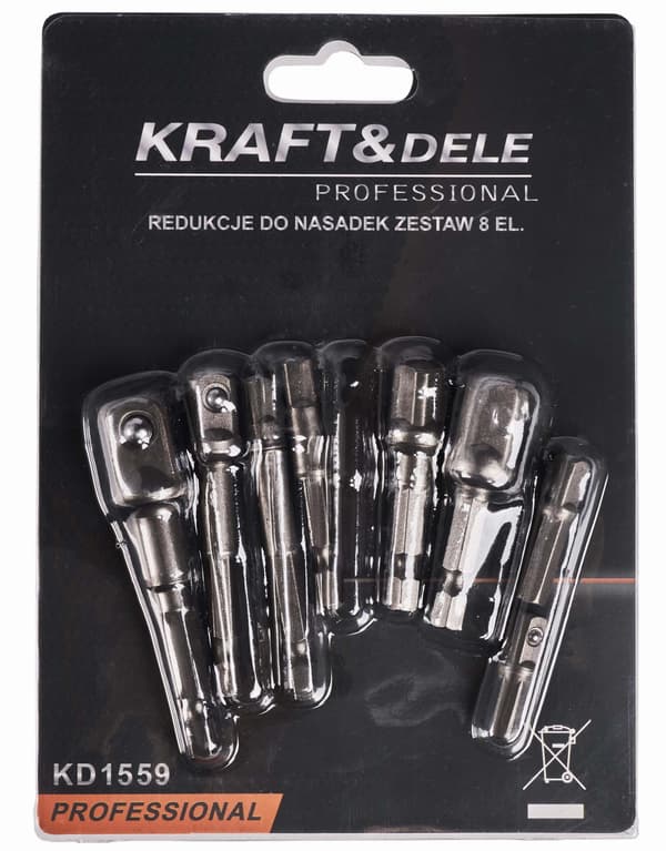 Stikkontaktadaptere 8 stk. KD1559