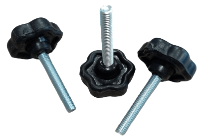 Knap med M6 gevind Fi32/21 mm 20 stk.