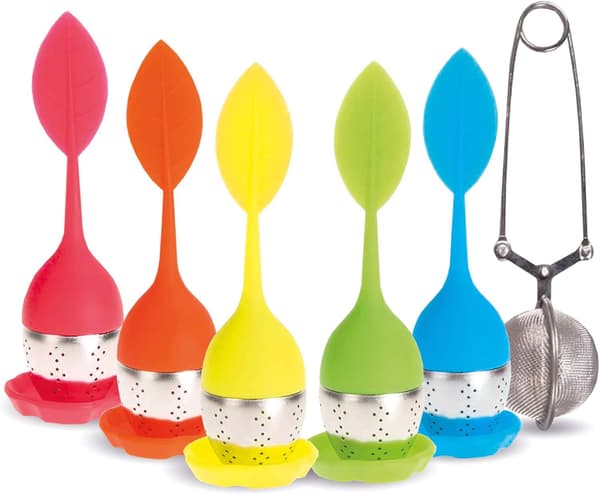 Silikone te-infuser med si 5 stk.