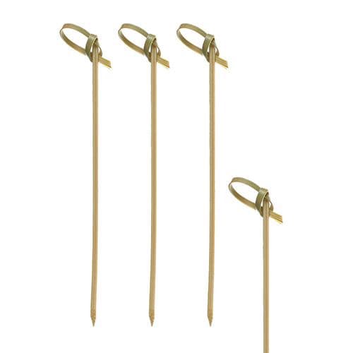 Knudede bambuspinde 18 cm 250 stk.