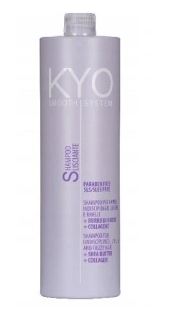 KYO Smooth System Shampoo til kruset hår 500 ml
