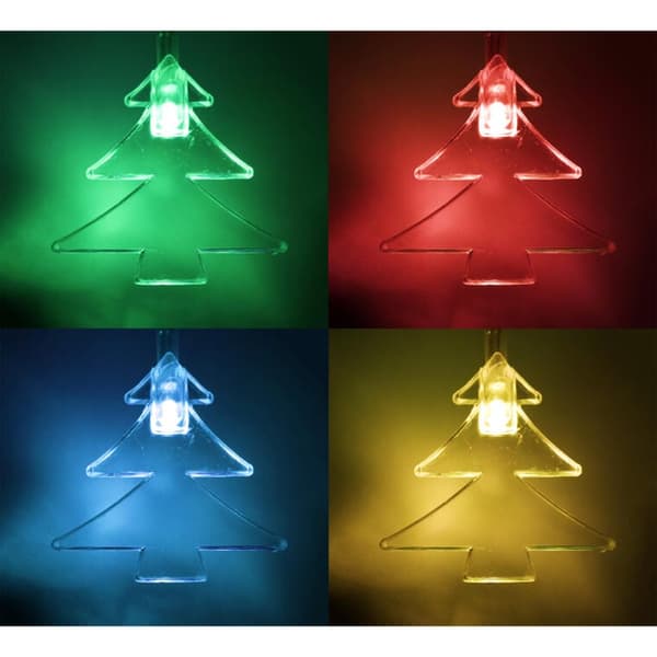 30 LED-julgransljus batteridrivna flerfärgade