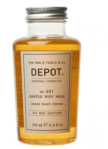 Depot nr. 601 Frisk sort peber kropssæbe 250 ml