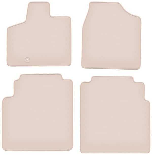 PREMIUM beige gulvmåtter til: Dodge Caravan IV minivan 2008-2016
