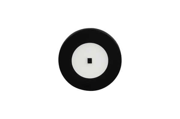 Indbygget LED-møbellampe 3W IR-sensor sort 3000K SLL02