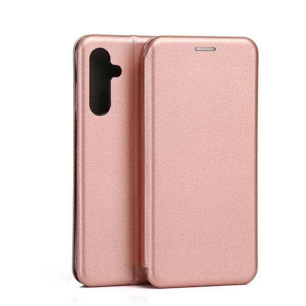 Beline Book Magnetisk Etui til Galaxy A15 Rosaguld
