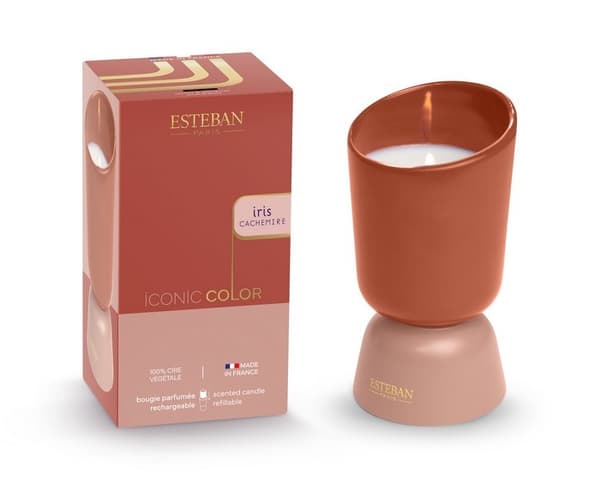 Duftlys 220g Iris Cachemire IconicColo / Esteban