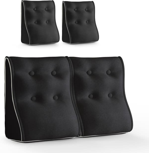 Modulær ergonomisk pude - Sort Modulær ergonomisk pude - Sort 40 cm