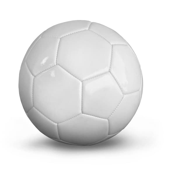 Valkoinen ilmapallo, koko 5