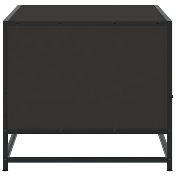 vidaXL sofabord, sort 100x50x45 cm