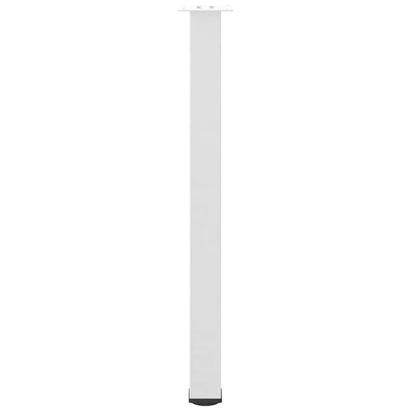 vidaXL sofabordben, 4 stk., hvide, 90-92 cm, stål