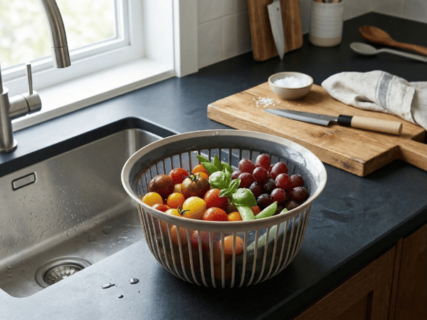 LUNA 3L BEIGE PLASTKÖKSSKÅL