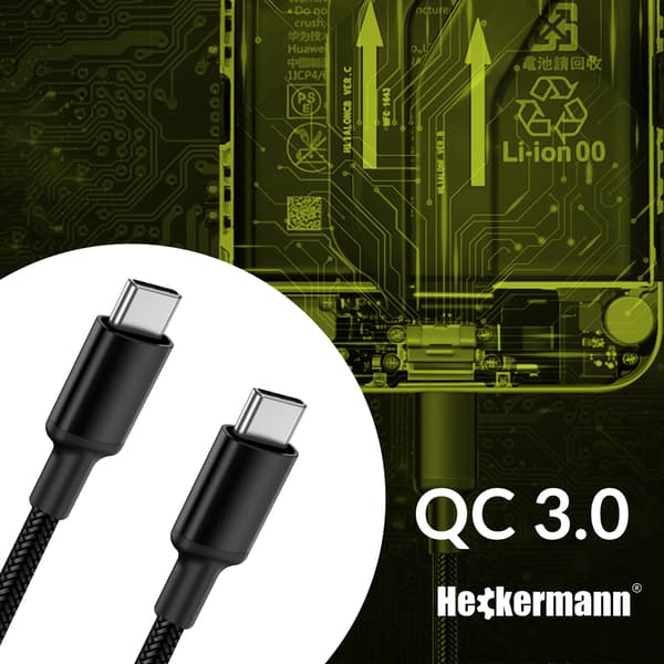 Heckermann 610CC CC 3A USB-kaapeli