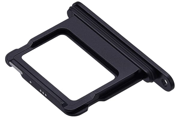 SIM-korthållare för iPhone 17, svart