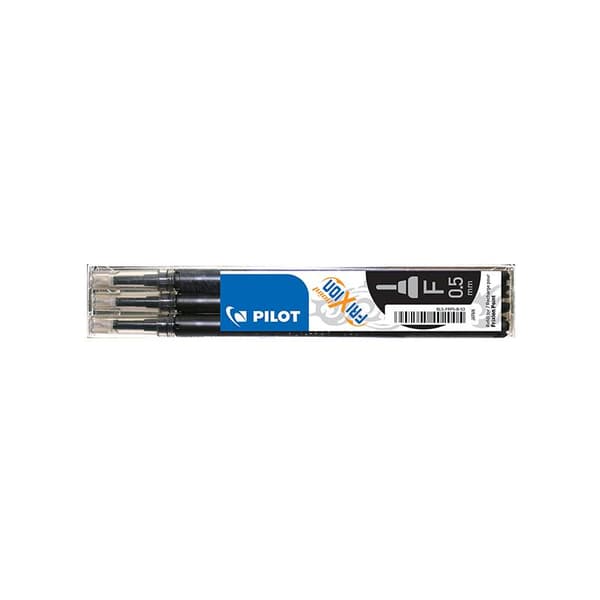 Fineliner refill. Frixion Point 0,5 mm. Sort