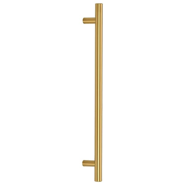 vidaXL skabsgreb, 5 stk., guld, 224 mm, rustfrit stål