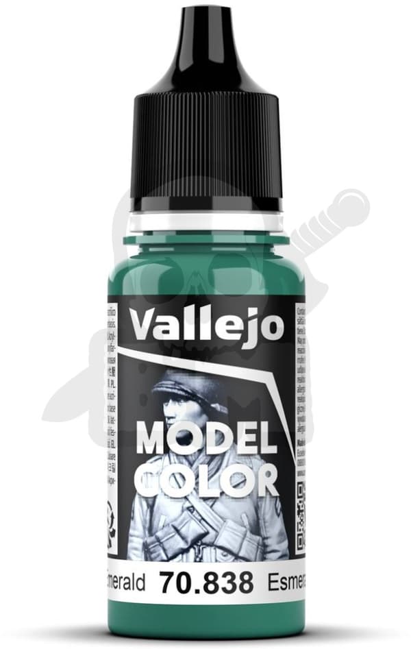 VALL-70838 Malliväri 17ml Smaragdi