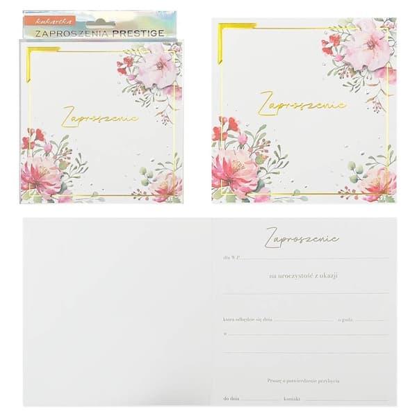 Invitation 5 stk.