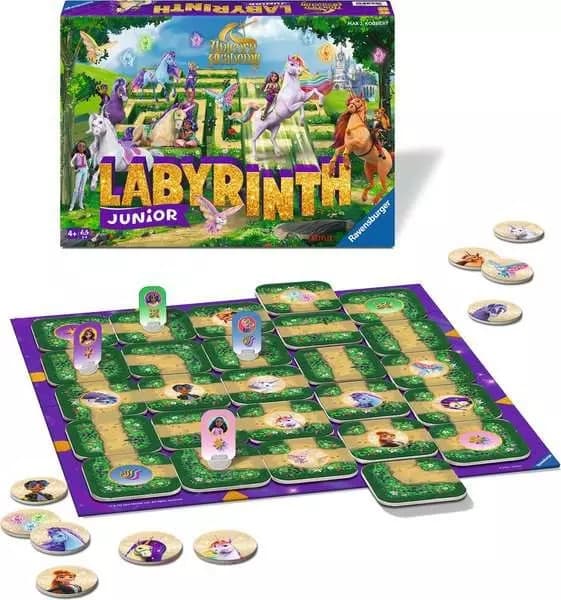 Ravensburger Labyrinth Junior Unicorn Academy brætspil 252138