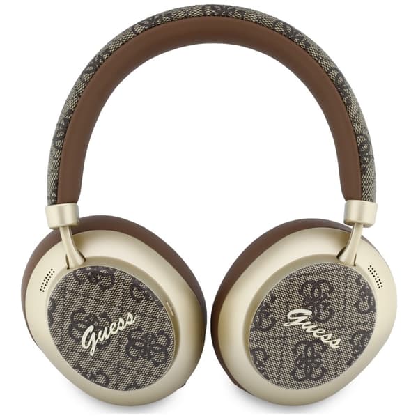 Guess Bluetooth ENC 4G Gold Script -metallinruskeat korvanapit