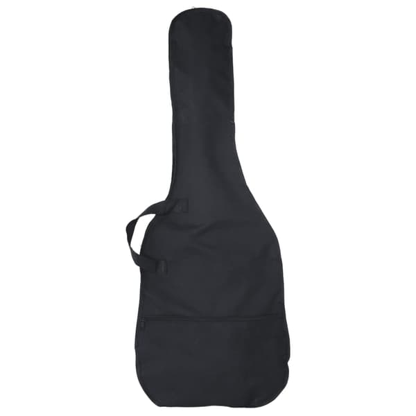 vidaXL Nybörjarbasgitarr med väska, blå, 4/4, 46"