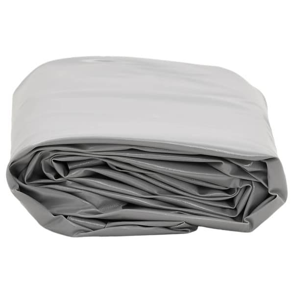 vidaXL Pressu, harmaa, 5x8 m, 600 g/m²