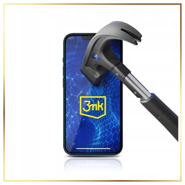 3MK HardGlass Max Lite hærdet glas til Xiaomi Redmi Note 11R, sort ramme