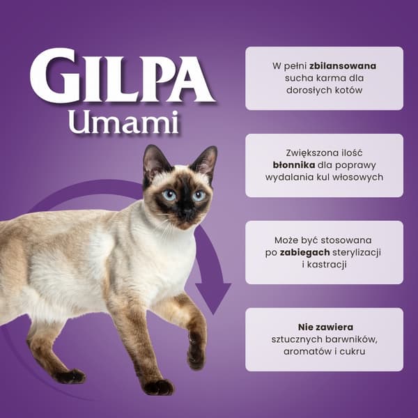 Gilpa Umami tørfoder til katte 15 kg