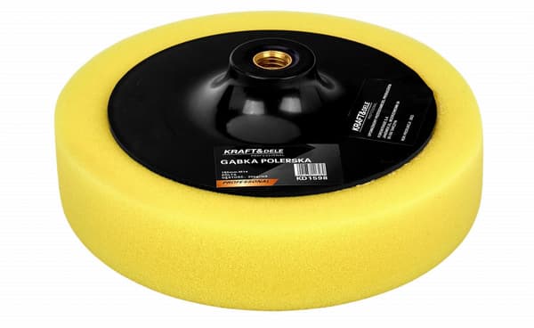 KD1598 poleringssvamp gul