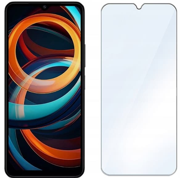 ETUI til Samsung Galaxy A32 5G STØDMIDDELFRI ARMOR TRANSPARENT ETUI + GLAS