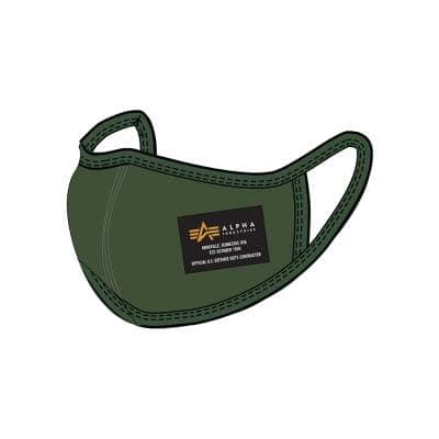 Alpha Industries skyddsmasker (128935) mörkgrön