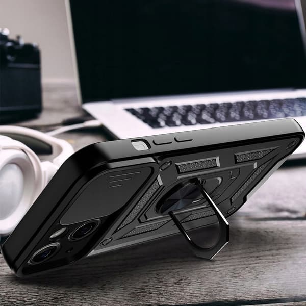 Etui til Samsung Galaxy S23 Plus SLIDE ARMOR BACK + GLAS