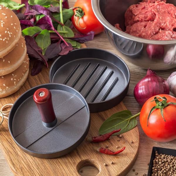 Hamburgerpress från BBQ Grill Bankett