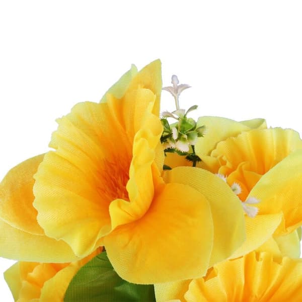 PÅSKELILJEBUKET 9 BLOMSTER 40 CM