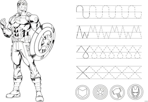 PUSSEL 24 SUPER MAXI STARKA AVENGERS 41007
