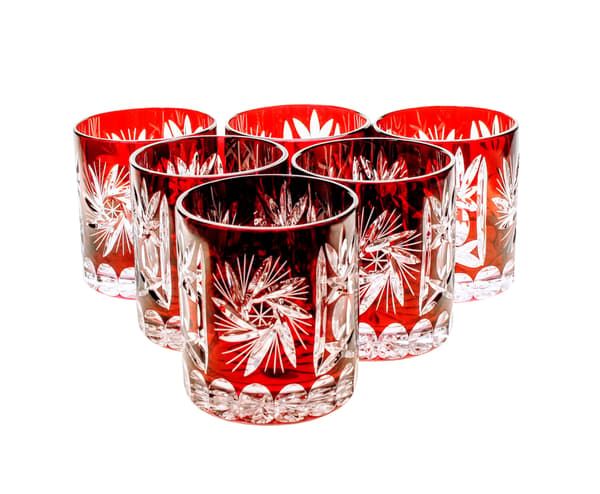 Ruby Crystal Whiskyglas 280 ml Olive Grinder