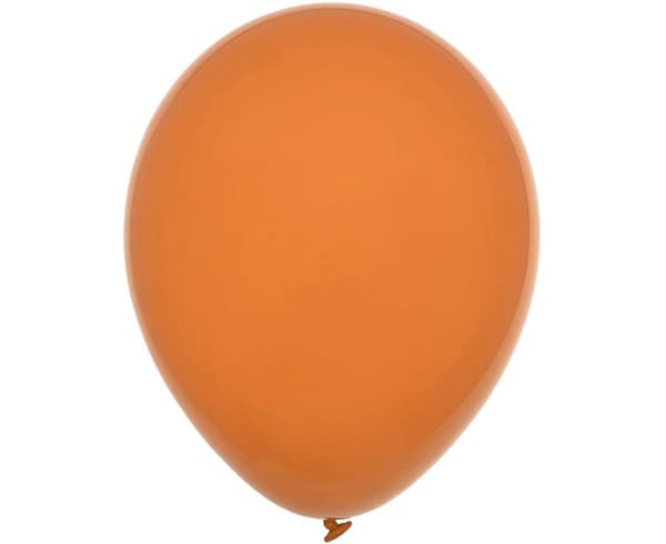 Pastellisävyiset oranssit ilmapallot 23 cm 100 kpl