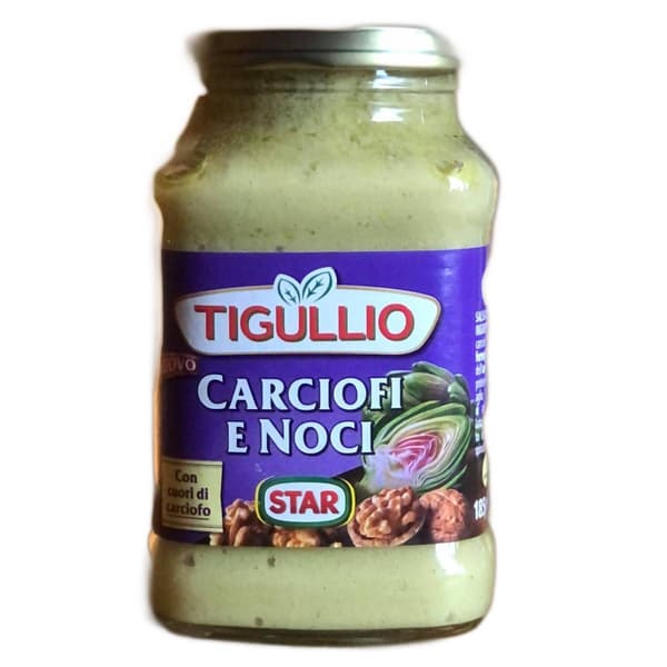 Artiskoksauce med nødder 135g - Tigullio