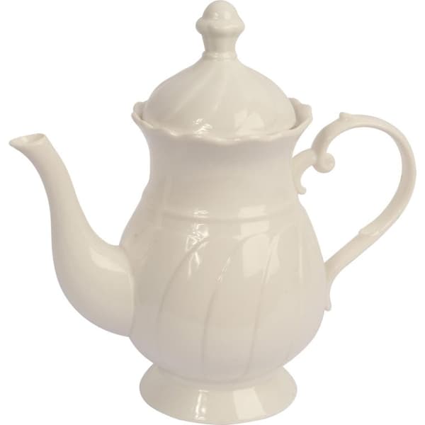 Keramisk tekande, hvid, 25 cm