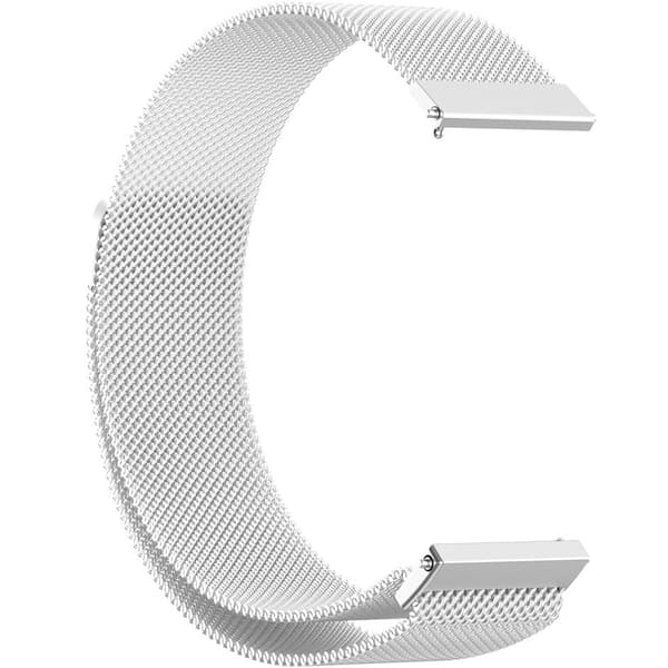 Yleiskäyttöinen Milanolainen rannekoru 22 mm, hopea